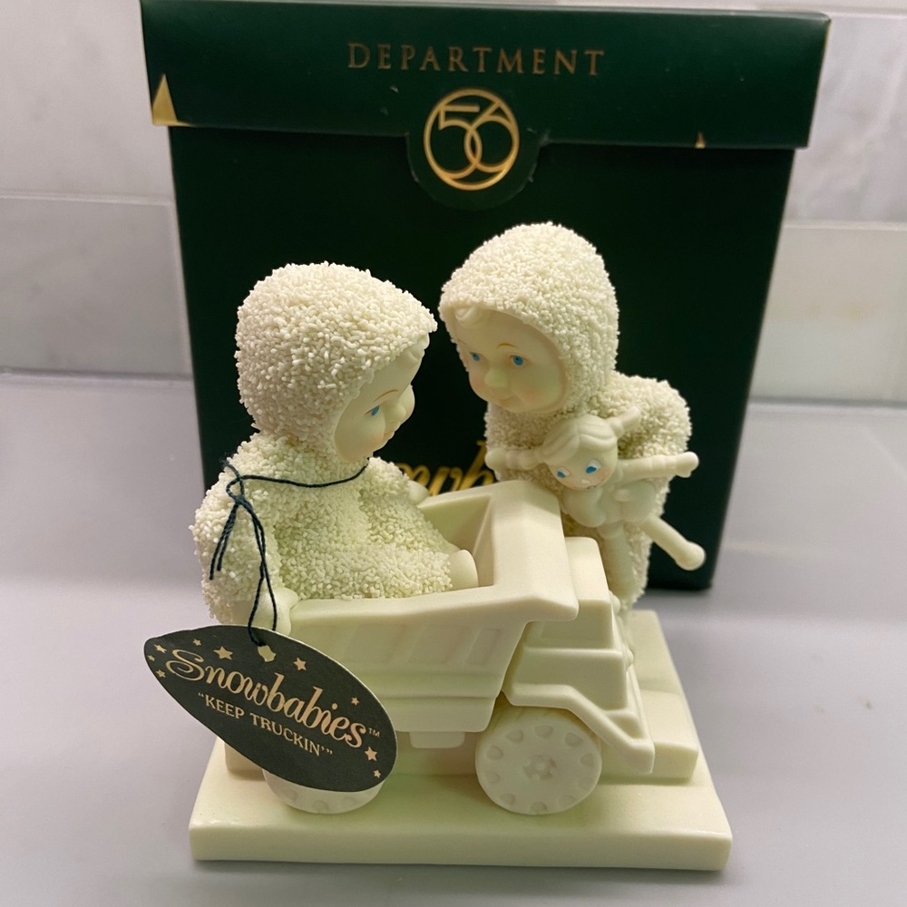 Snowbabies “Keep Truckin”